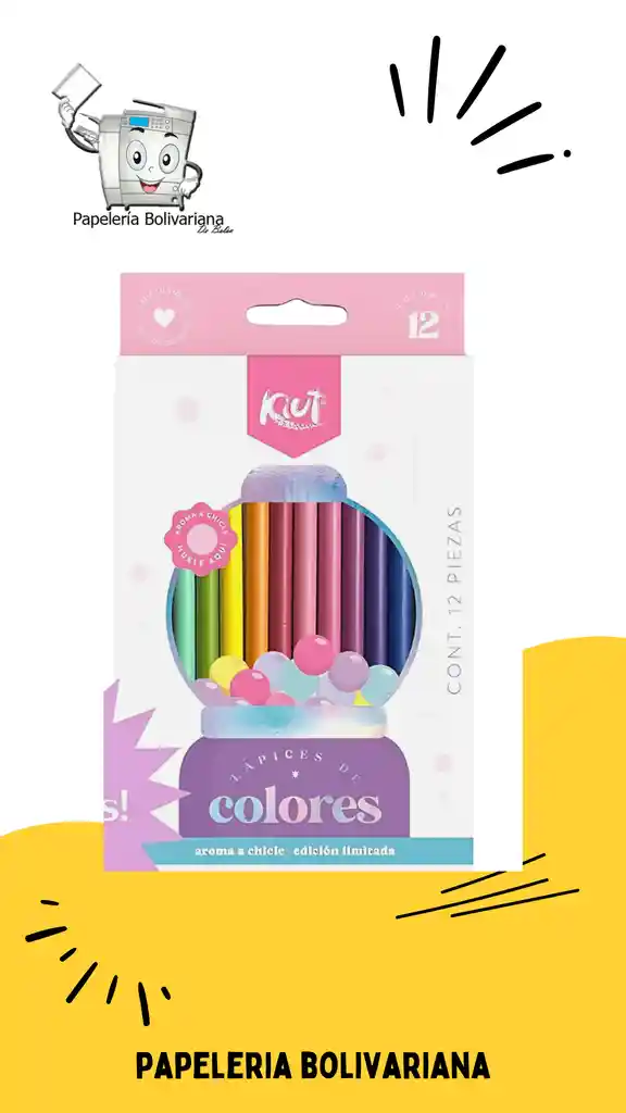 Colores Kiut Con Aroma