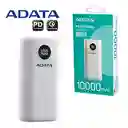 Banco De Poder Adata P10000qcd 10000 Mah Tipo C Blanco