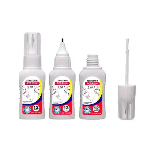 Corrector Doble Servicio Oe-254 Tx15ml