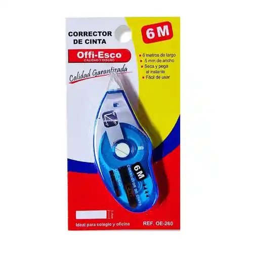 Corrector De Cinta Oe-260 X6m