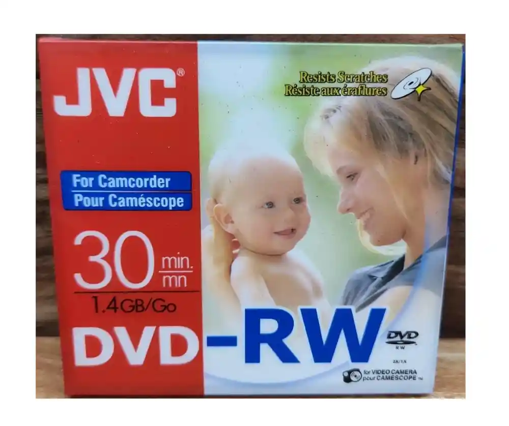 Mini Dvd Regrabable Jvc