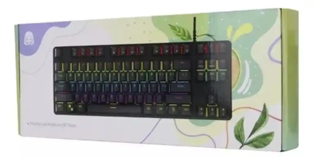Teclado Mecanico Alambrico Keyboard 87%