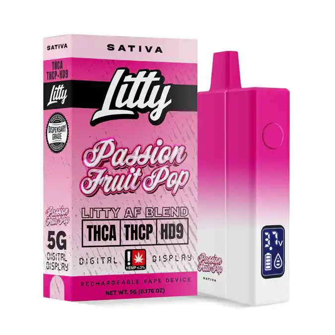 Litty Passion Fruit Pop / Thca - Thcp - Hd9 / 5gr Sativa