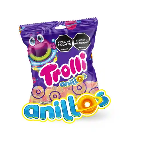 Gomitas Trolli Anillos 50 Unidades