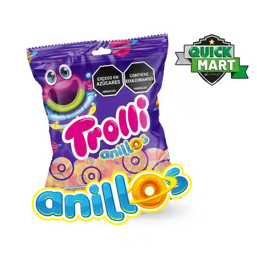 Gomitas Trolli Anillos 50 Unidades