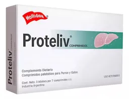 Proteliv Caja X 21 Comprimidos Perros Gatos