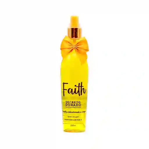 Body Splash Secreto Dorado Faith 250 Ml