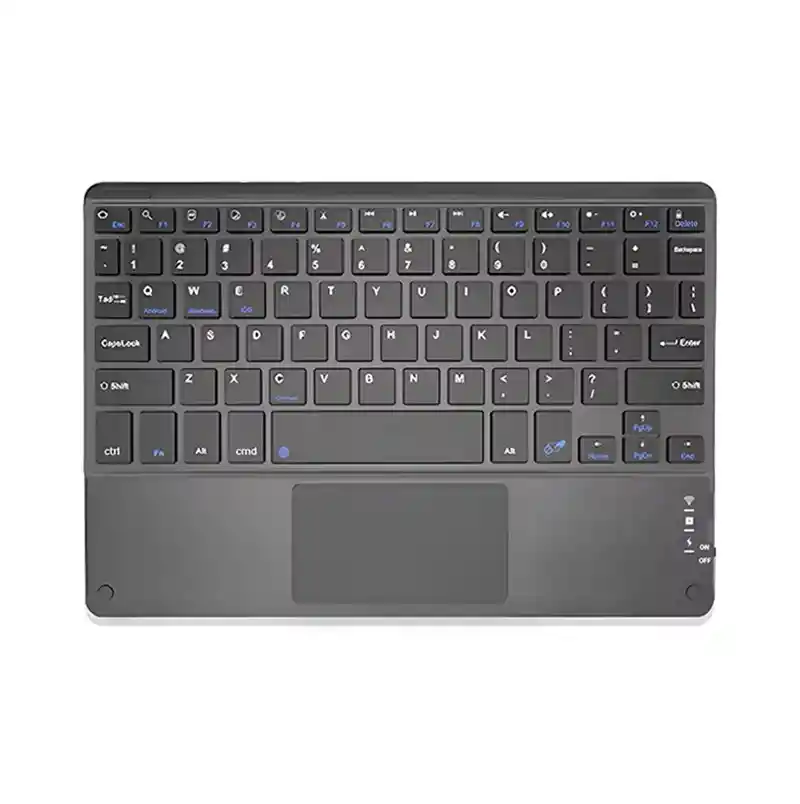 Mini Teclado Con Panel Tactil Y Bluetooth Para Portatil O Tablet