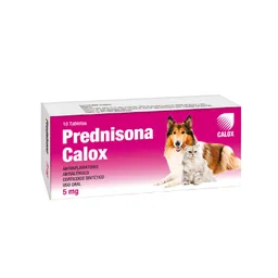 Prednisona Calox 5mg Caja X 10tab