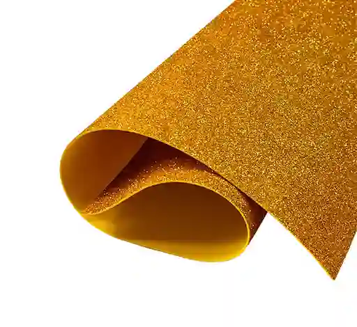 Fomy Escarchado Dorado Cuatro Cartas O Medio Pliego (55x42)