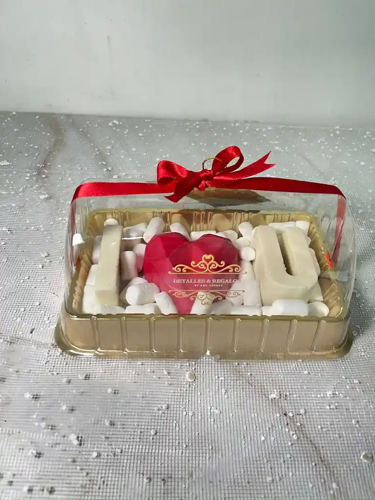 I ❤️ U Relleno En Domo