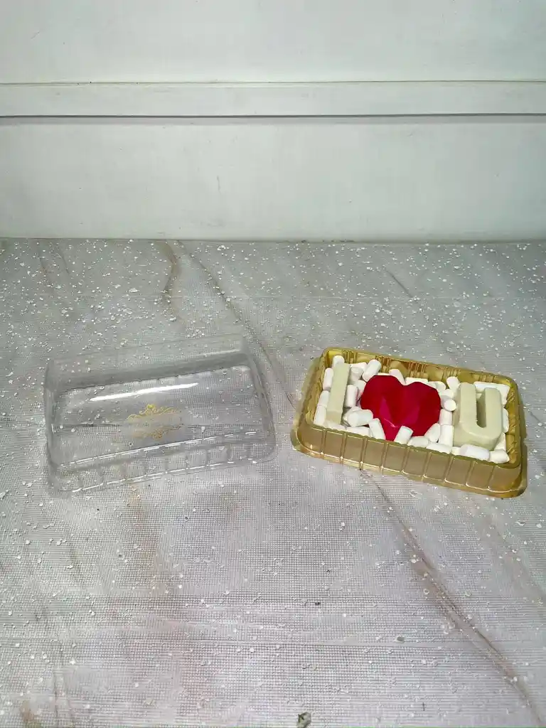 I ❤️ U Relleno En Domo