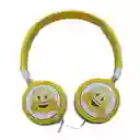 Auricular Diadema Niños Emoji Led Diseños Clases Virtuales