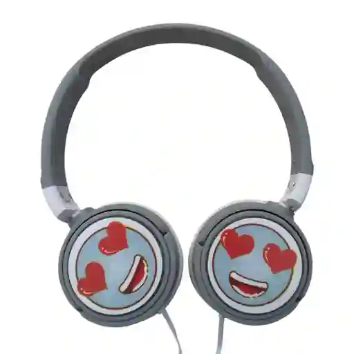 Auricular Diadema Niños Emoji Led Diseños Clases Virtuales