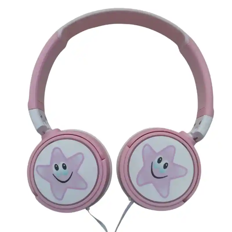 Auricular Diadema Niños Emoji Led Diseños Clases Virtuales