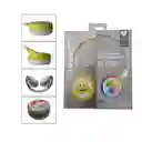 Auricular Diadema Niños Emoji Led Diseños Clases Virtuales