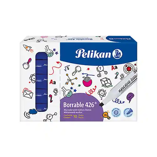 Marcador Borrable Pelikan 426 Azul