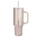 Termo Vaso Termico Con Pitillo 1,2 Lt Buffer Acero Inox