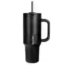 Termo Vaso Termico Con Pitillo 1,2 Lt Buffer Acero Inox