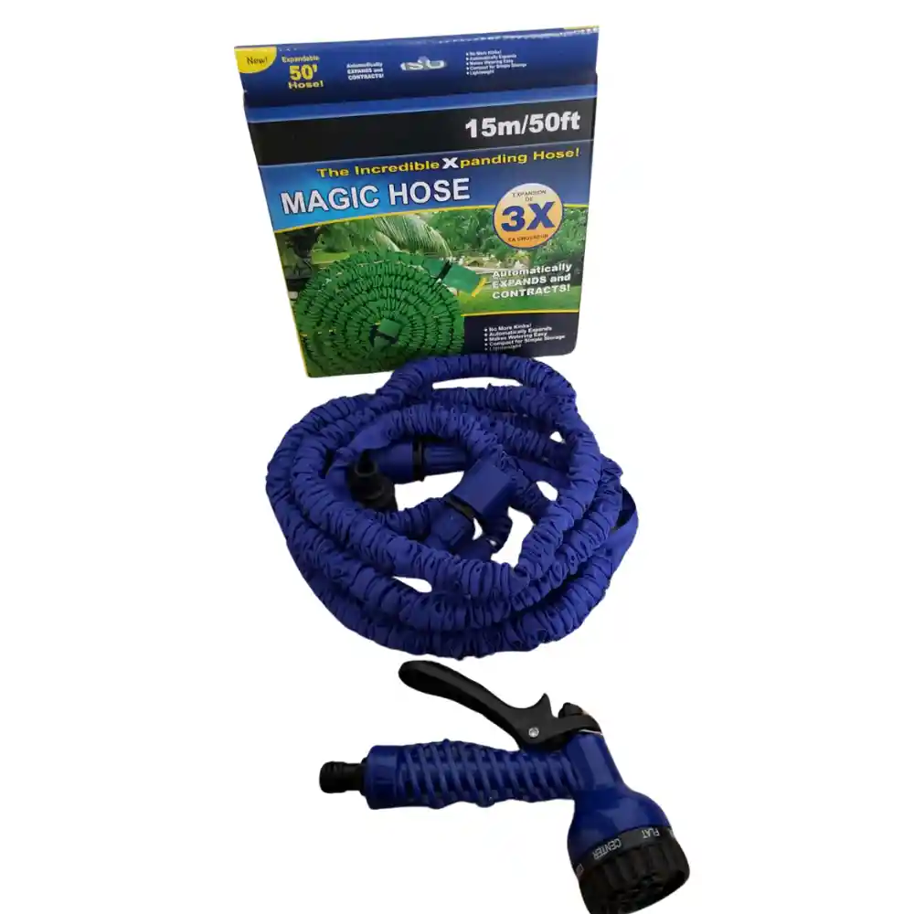 Manguera Expandible A 15m Magic Hose Profesional 50ft