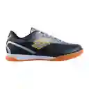 Zapatilla Suela Lisa De Goma Lotto Valverde /ine-h3, Asfalto, Madera Gris/negro Talla 7