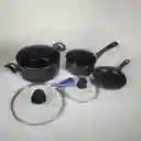 Juego De Ollas Imusa 5 Piezas Smart