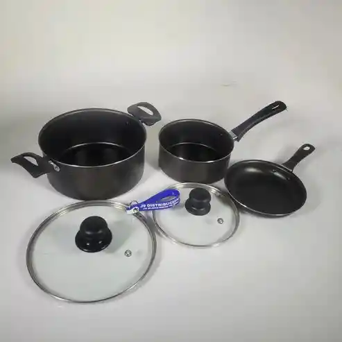 Juego De Ollas Imusa 5 Piezas Smart