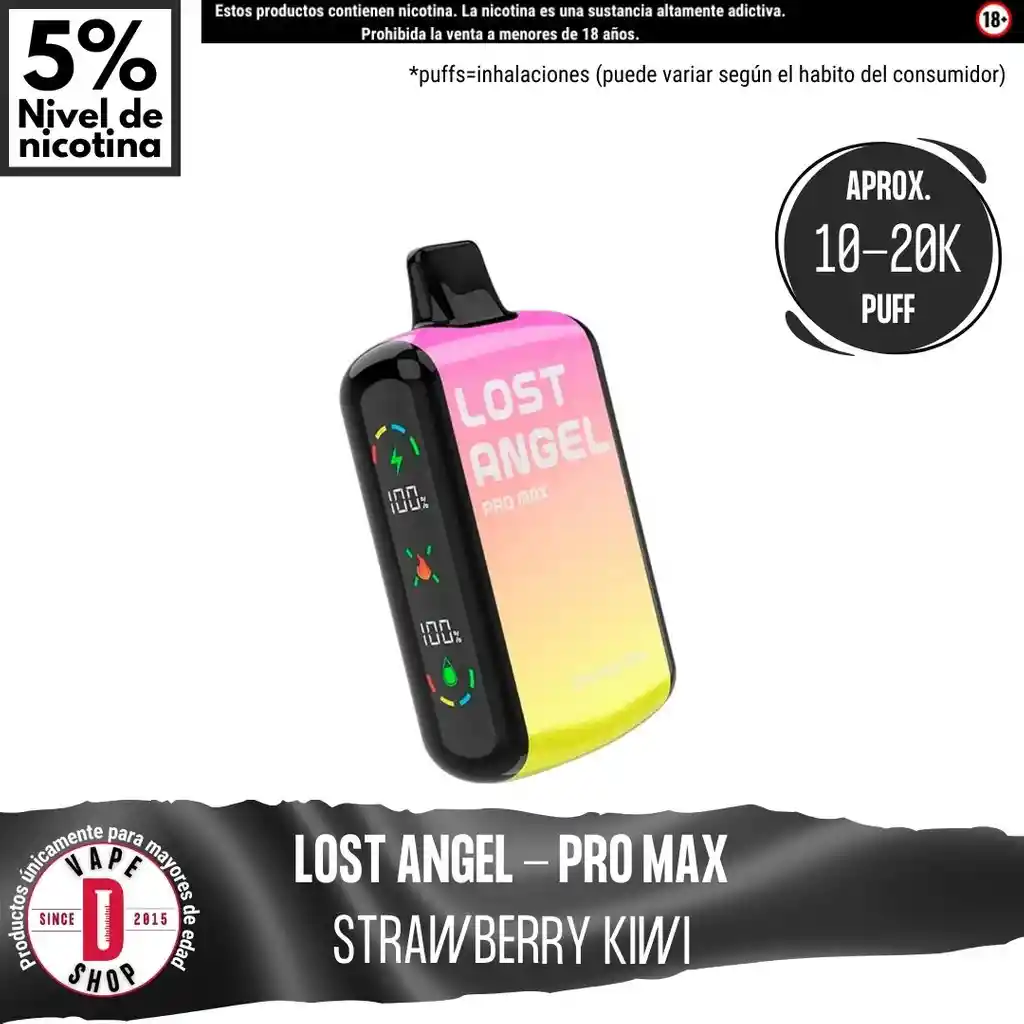 Strawberry Kiwi - Lost Angel - Pro Max 10000-20000 Aspiraciones