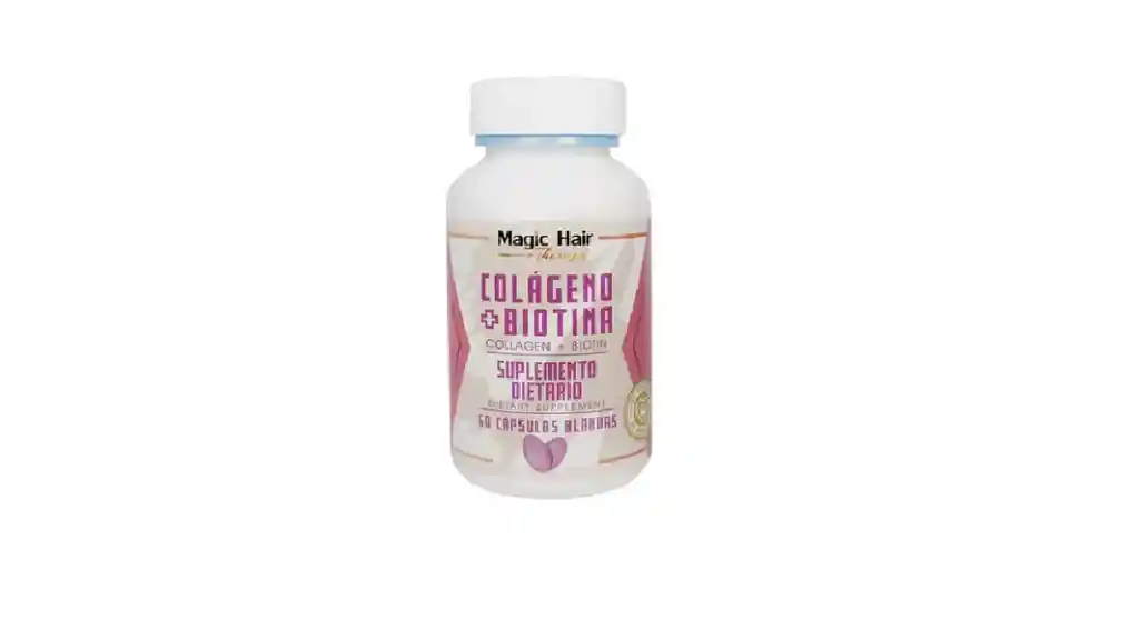 Cápsulas De Biotina Y Colágeno Magic Hair Therapy