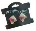 Aretes Texturizados Dorados Aretes Para Mujer De Moda