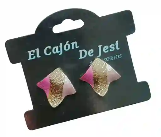 Aretes Texturizados Dorados Aretes Para Mujer De Moda
