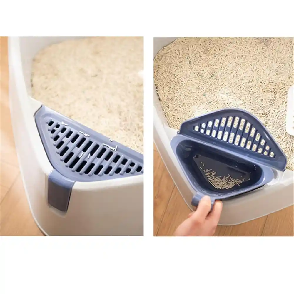 Caja De Arena Para Gatos Caja De Gatos Abierta Con Pala