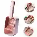 Pala Arena Para Gatos Con Bote Desechos Resistente