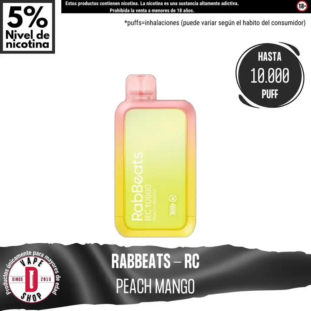 Peach Mango - Rabbeats - Rc 10000 Aspiraciones