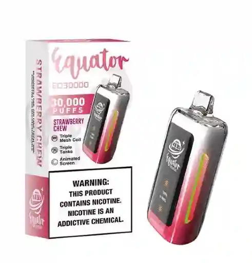 Vaper Ecuator Eq30.000puff - Strawberry Chew