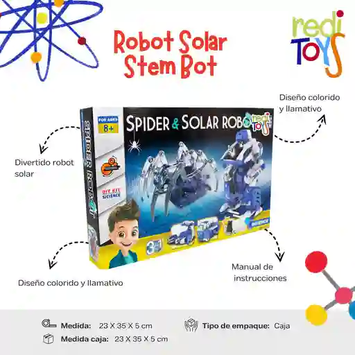 Robot Solar Spyder Master
