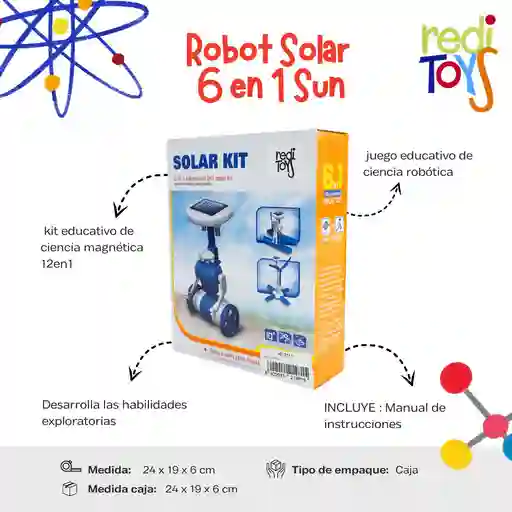 Robot Solar 6 En 1 Sun