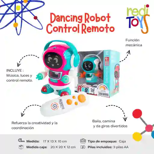 Dancing Robot Con Control Remoto