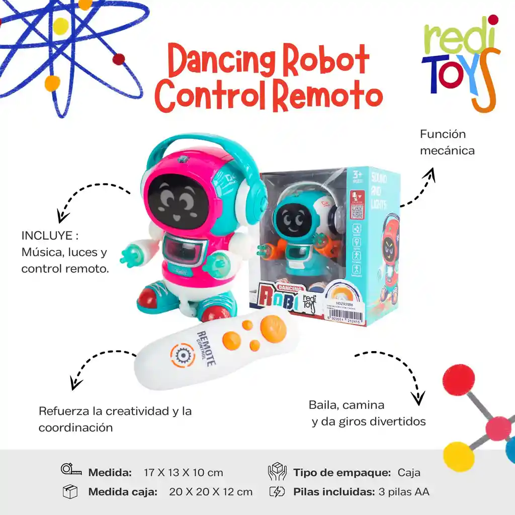 Dancing Robot Con Control Remoto