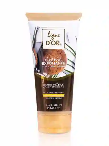 Crema Exfoliante Coco Ligne D'or 200ml