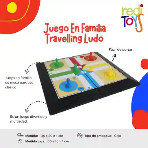 Juego En Familia Travelling Ludo