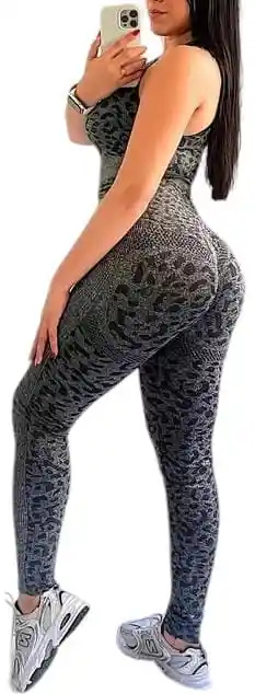 Conjunto Esqueleto Legging Animal Print