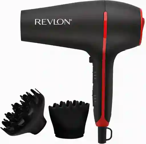 Secador Revlon Con Difusor Blower Cabello Profesional De Aceite De Coco