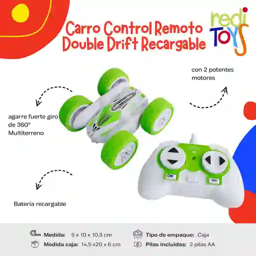 Carro A Control Remoto Double Drift