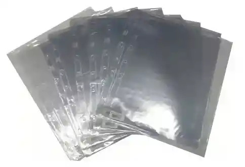 Sobre Bosillo De Acetato Para Catalogo, Tamaño Carta - Grueso
