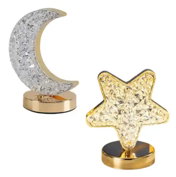 Lámpara Luna Y Estrella Recargable