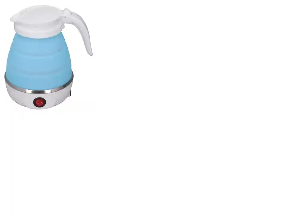 Hervidor De Agua Eléctrico En Silicona Plegable Portátil