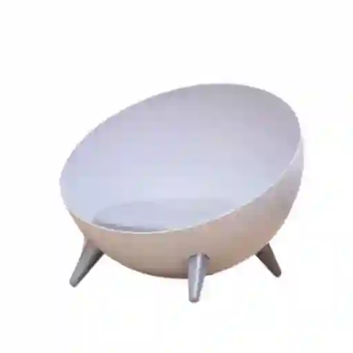 Silla Cama Semi Esferica Para Mascotas De Lujo