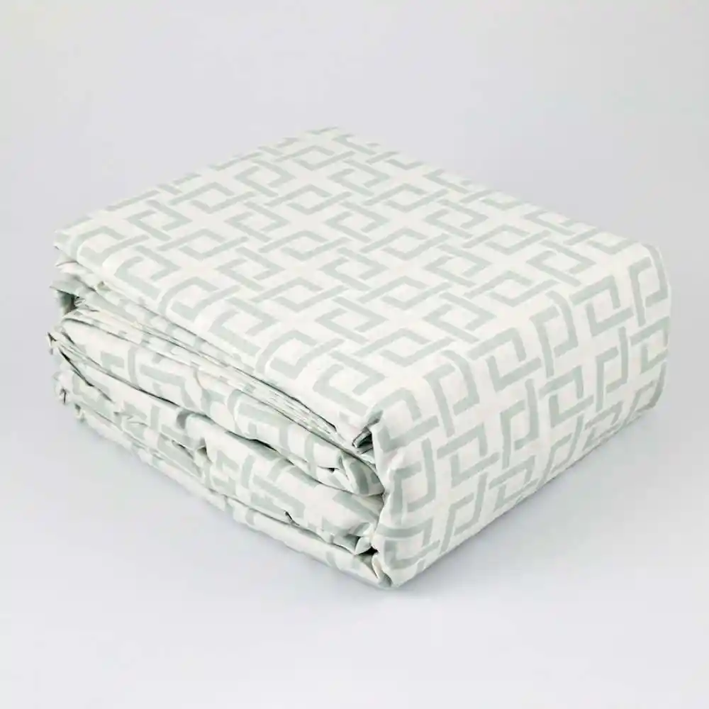 Duvet Expressions Doble Estampado 202x232x2cm Menta