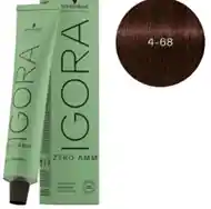 Igora Cero Amm Castaño Medio Chocolate Rojo 4/68